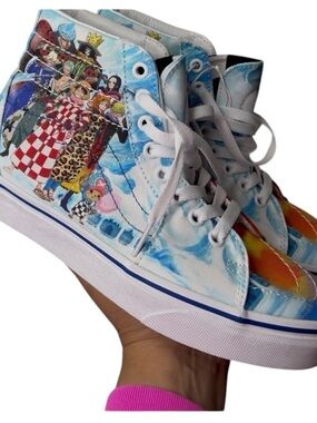 Vans Sk8-Hi One Piece Punk Hazard Sneakers NWT W 7.5 M 6